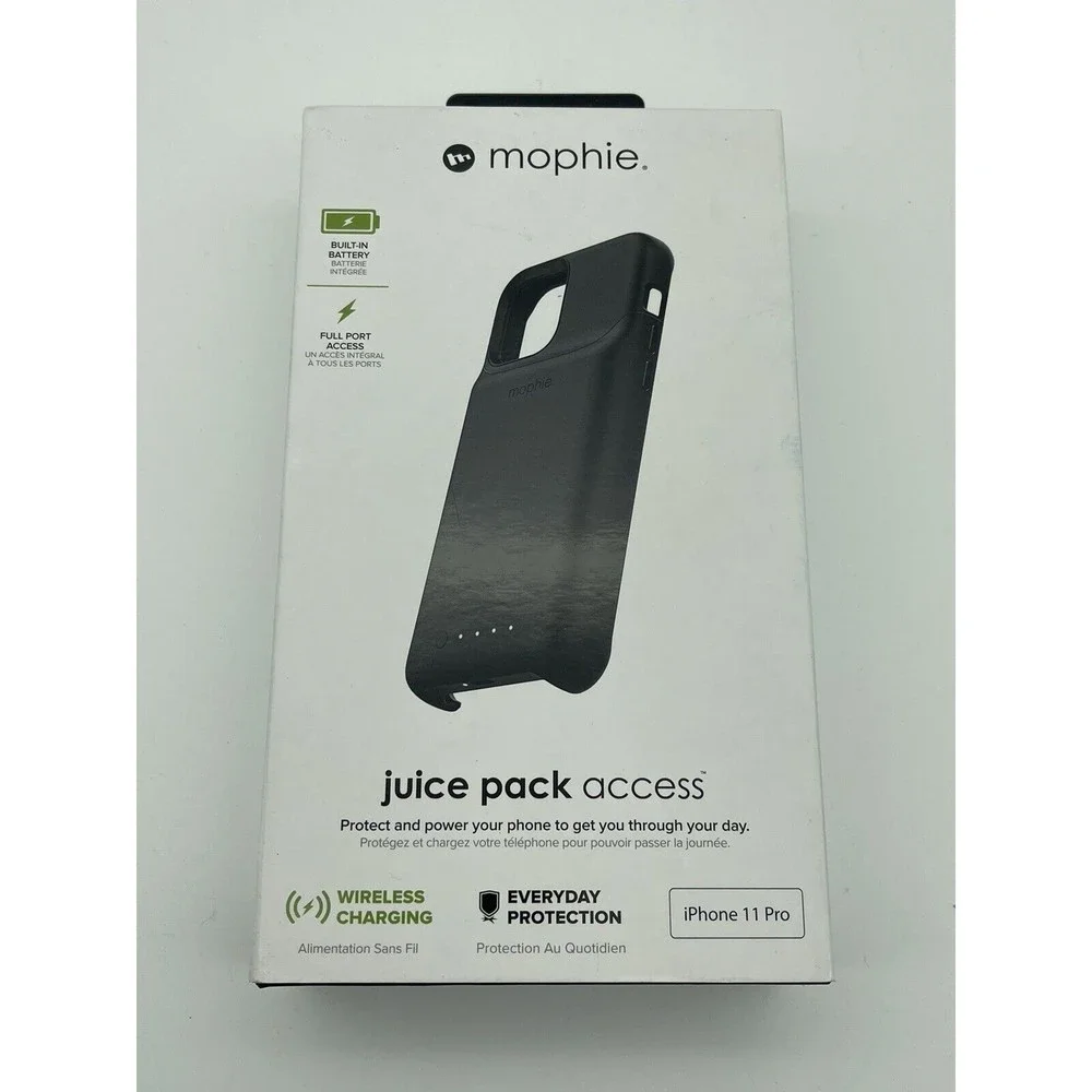 Mophie juice pack access Case for iPhone 11 Pro (Black)